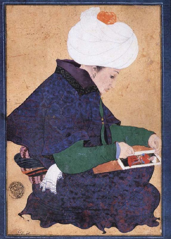 Muslim artist Turkish Painter oil painting picture